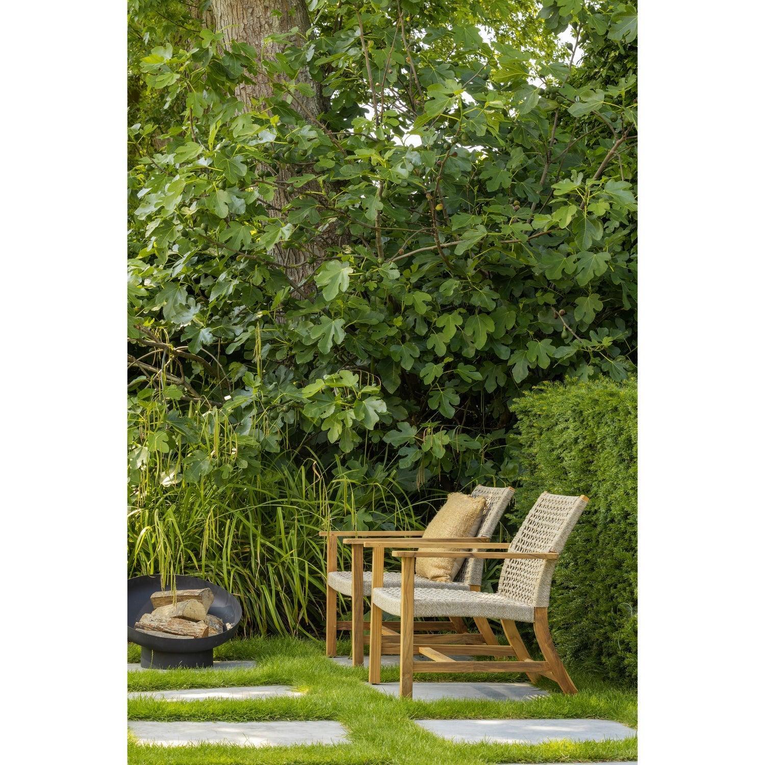 COPPER GARDEN ARMCHAIR TEAK NATURAL - PARIS14A.RO