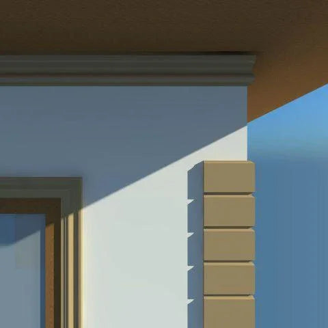 CORNISA DECORATIVA EXTERIOR NC101 170X45X2000 - PARIS14A.RO