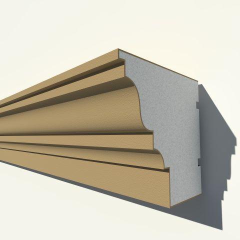 CORNISA DECORATIVA EXTERIOR NC145 200X200X2000 - PARIS14A.RO