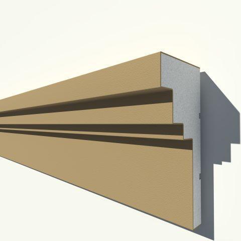 CORNISA DECORATIVA EXTERIOR NC165 275X120X2000 - PARIS14A.RO