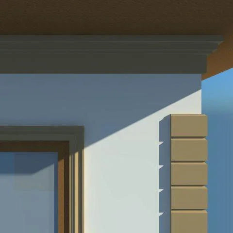 CORNISA DECORATIVA EXTERIOR NC165 275X120X2000 - PARIS14A.RO