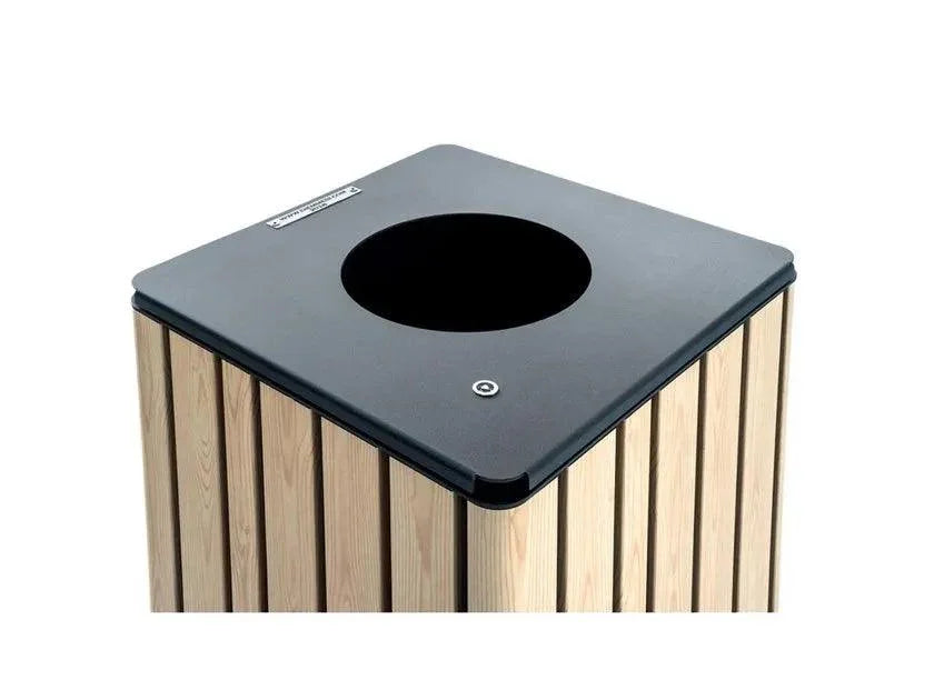 Cos de gunoi cu capac inalt si scrumiera - URBANTIME by Diemmebi - PARIS14A.RO