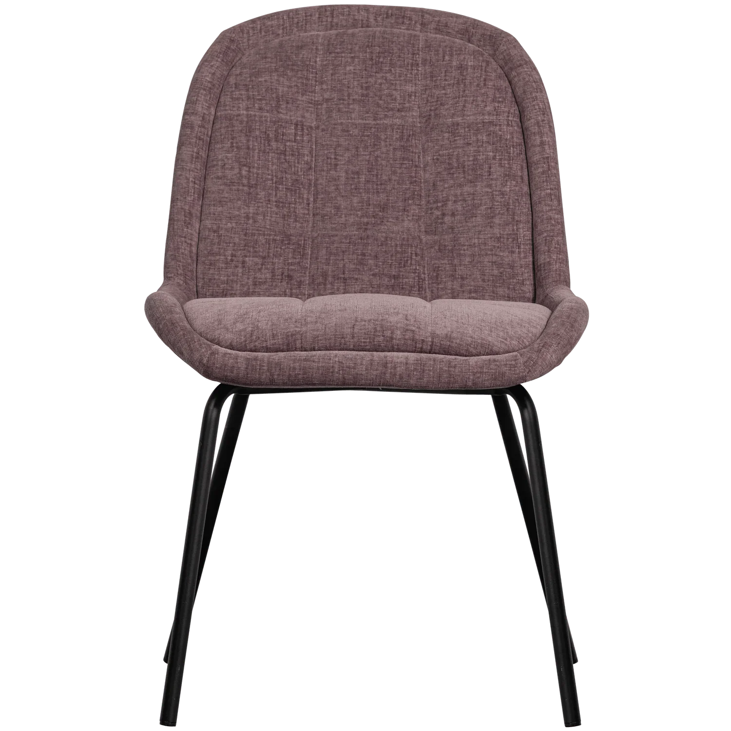 CRATE DINING CHAIR GLOSSY VELVET MAUVE - PARIS14A.RO