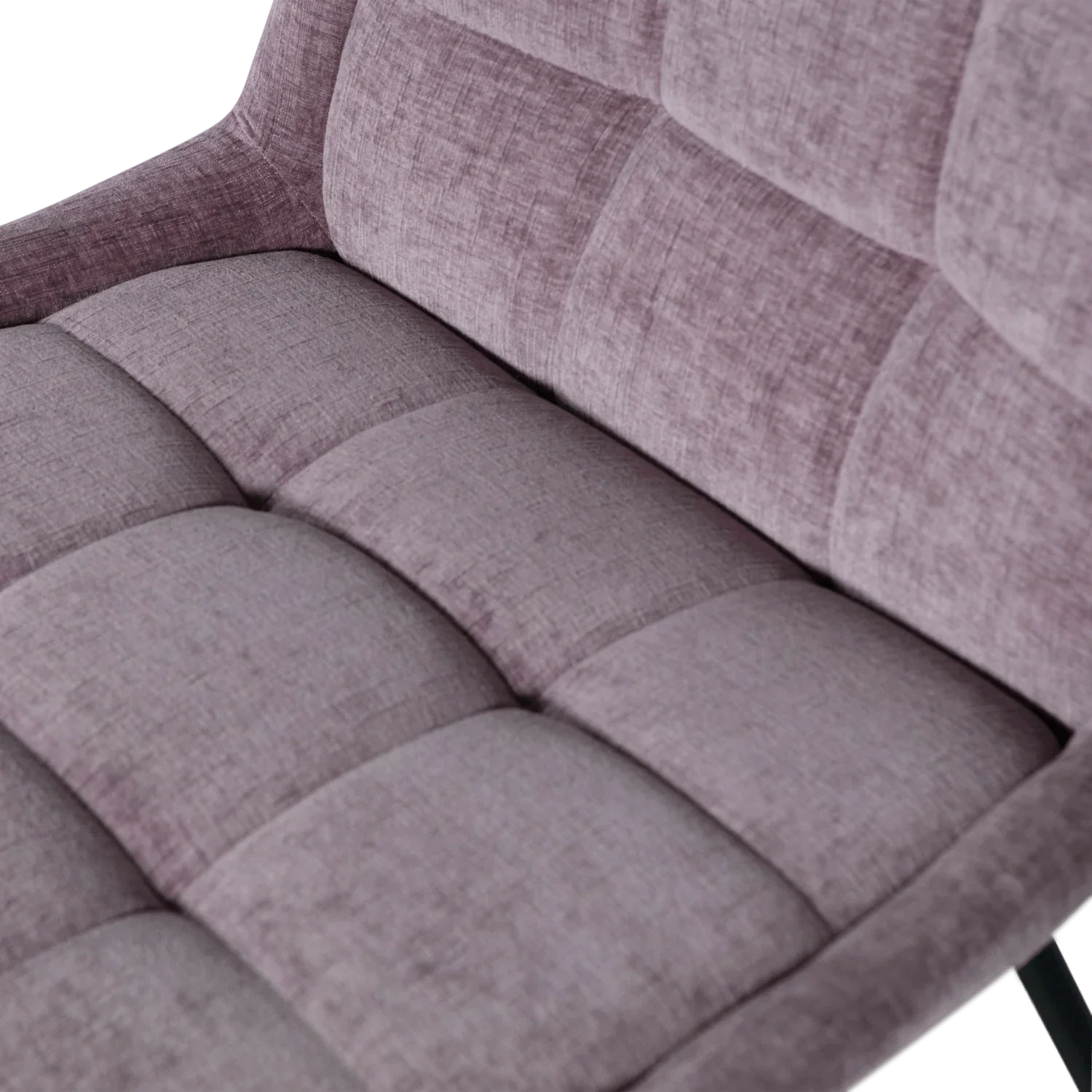 CRATE DINING CHAIR GLOSSY VELVET MAUVE - PARIS14A.RO