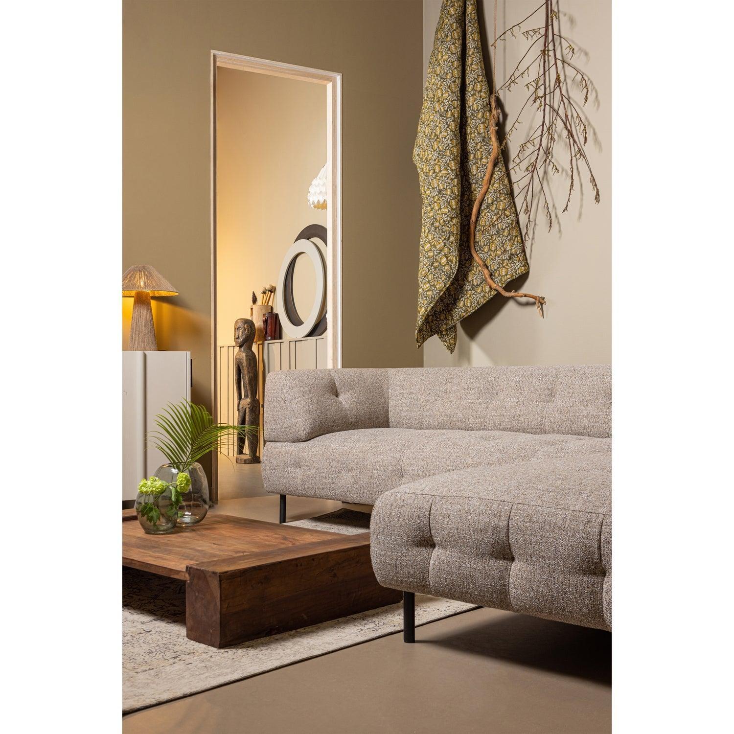 CUNO COFFEE TABLE LOW WOOD DARK BROWN - PARIS14A.RO