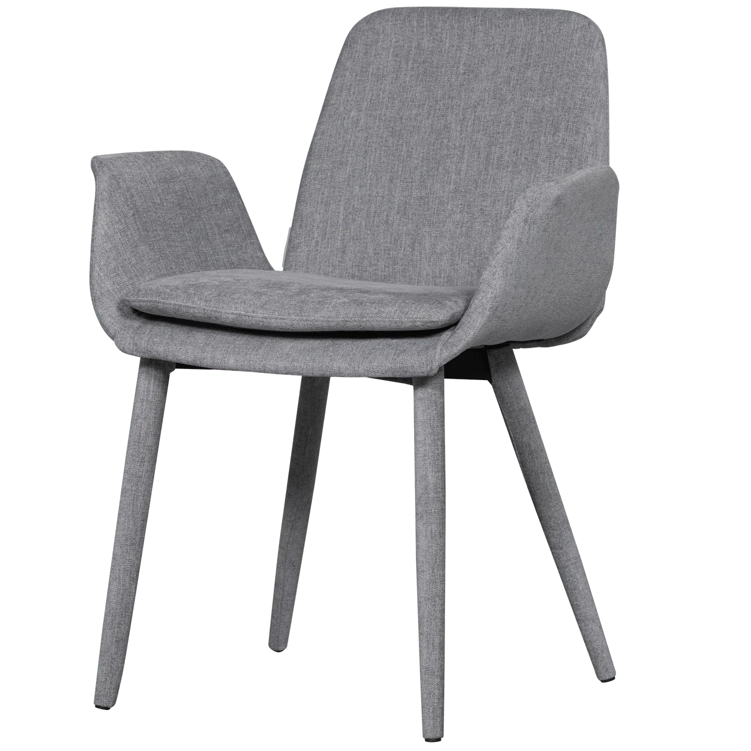 CURVE DINING CHAIR GREY - PARIS14A.RO