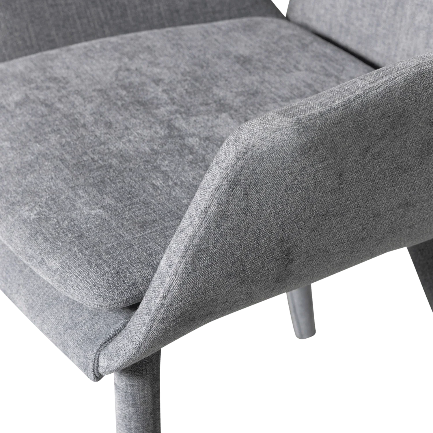 CURVE DINING CHAIR GREY - PARIS14A.RO