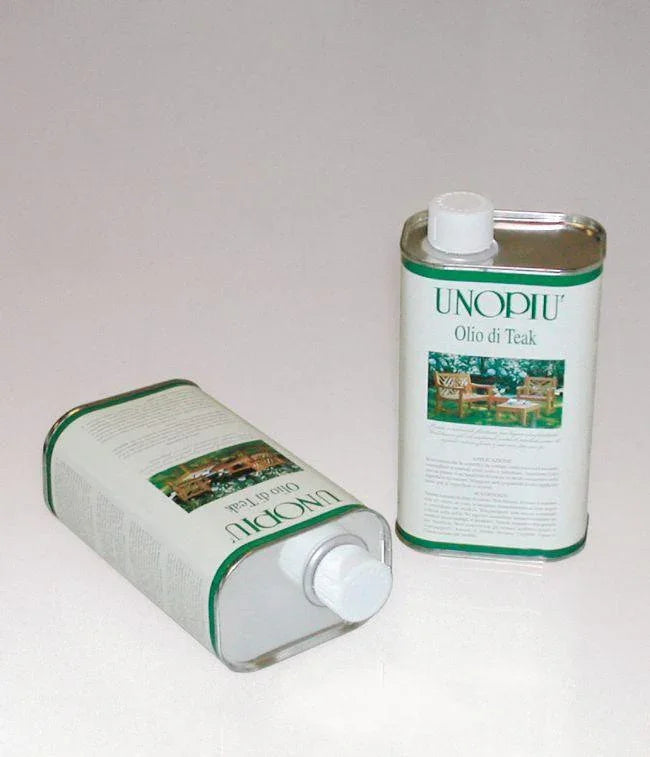 Cutie ulei de tec 0,5 litri - Unopiù - PARIS14A.RO