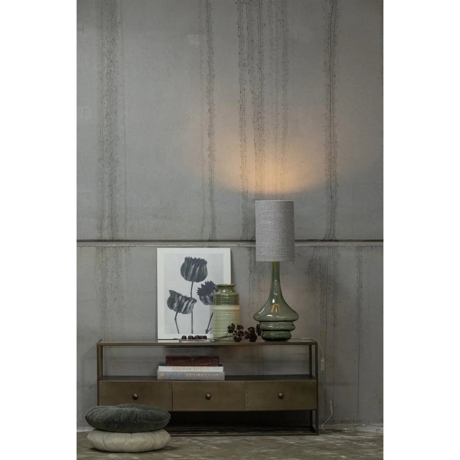 DEPART TV UNIT METAL ANTIQUE BRASS - PARIS14A.RO