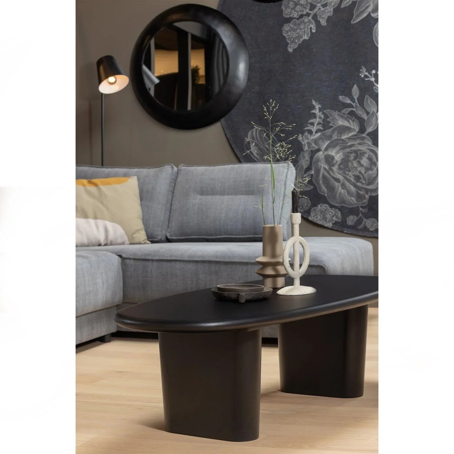 DIRCK TABLE MANGO WOOD BLACK - PARIS14A.RO
