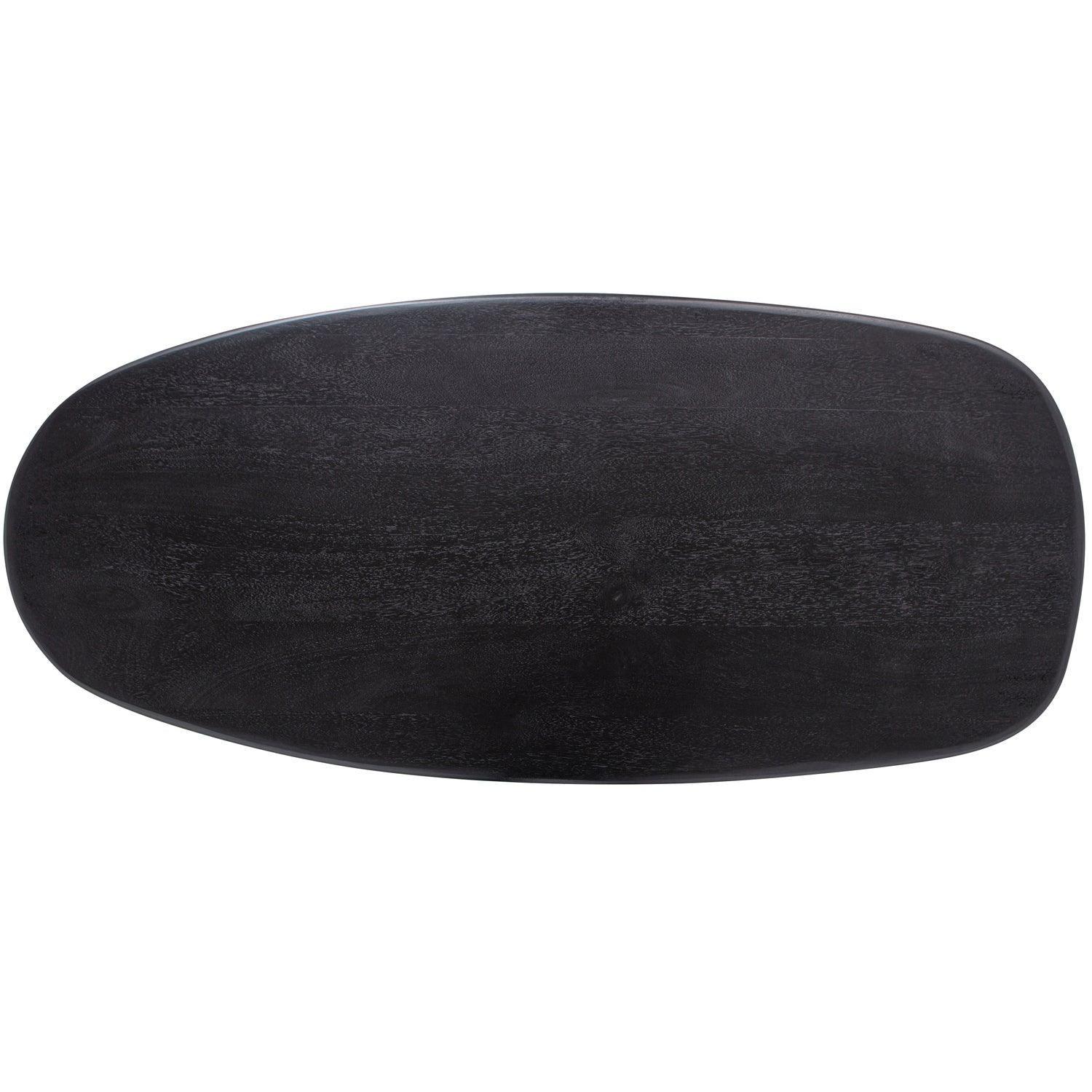 DIRCK TABLE MANGO WOOD BLACK - PARIS14A.RO