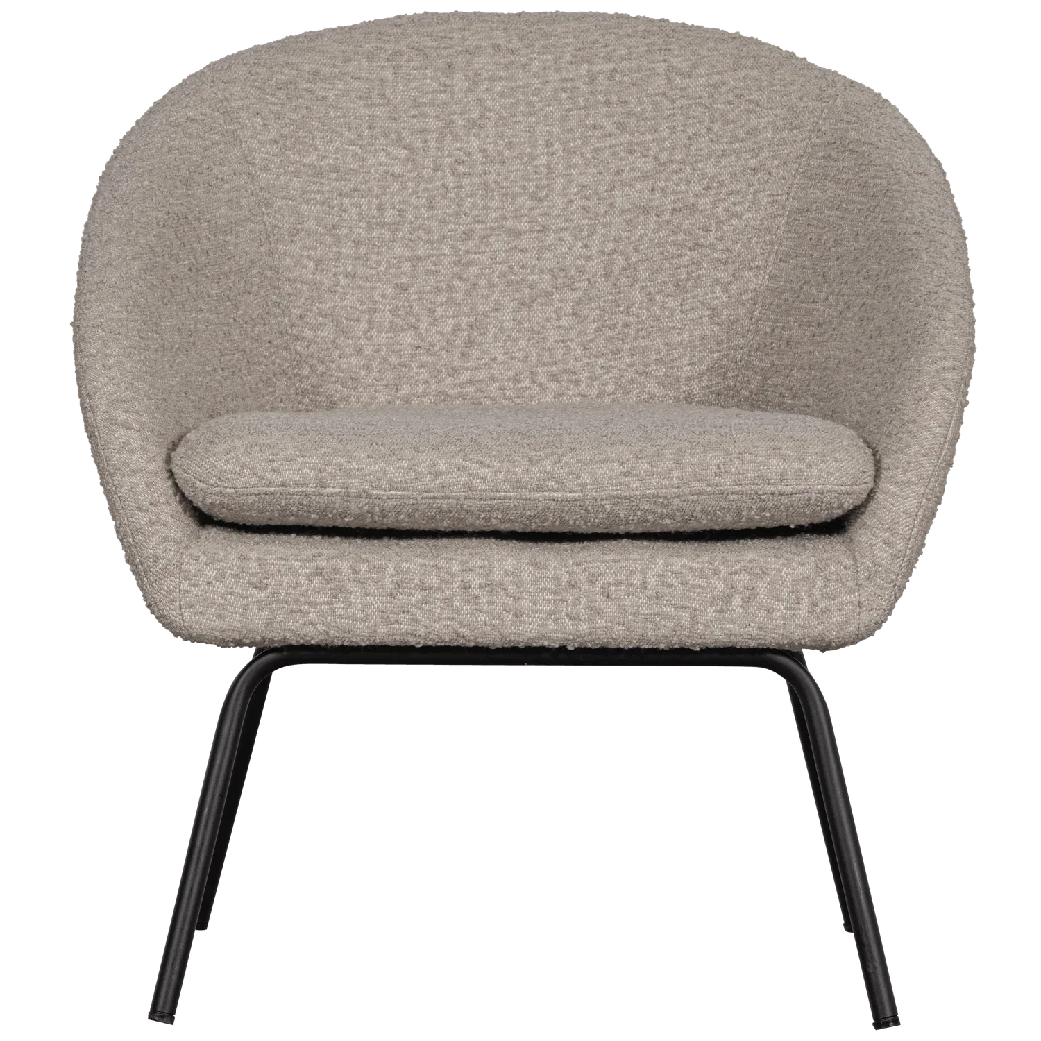 DITTE ARMCHAIR BOUCLÉ GREIGE - PARIS14A.RO