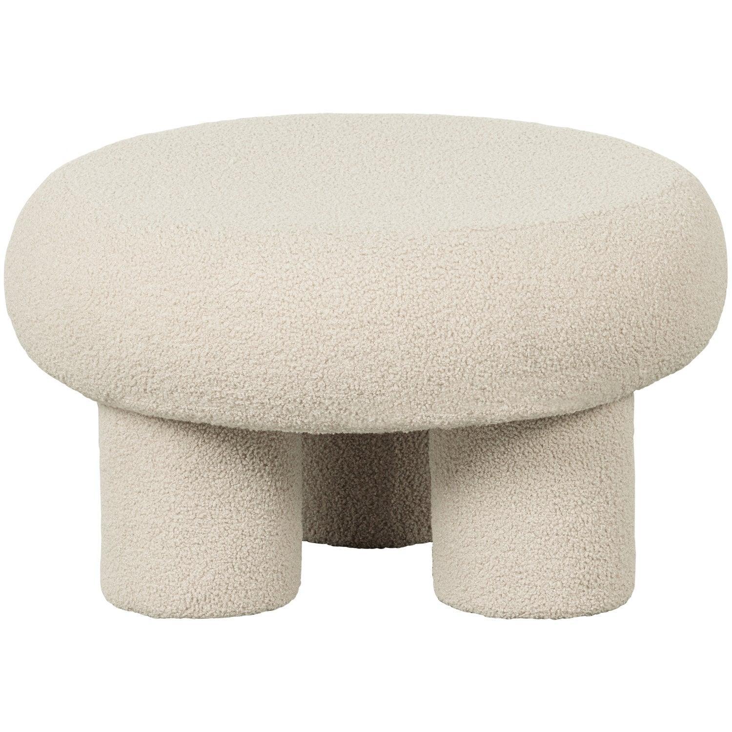 DJACE STOOL TEDDY NATURAL - PARIS14A.RO