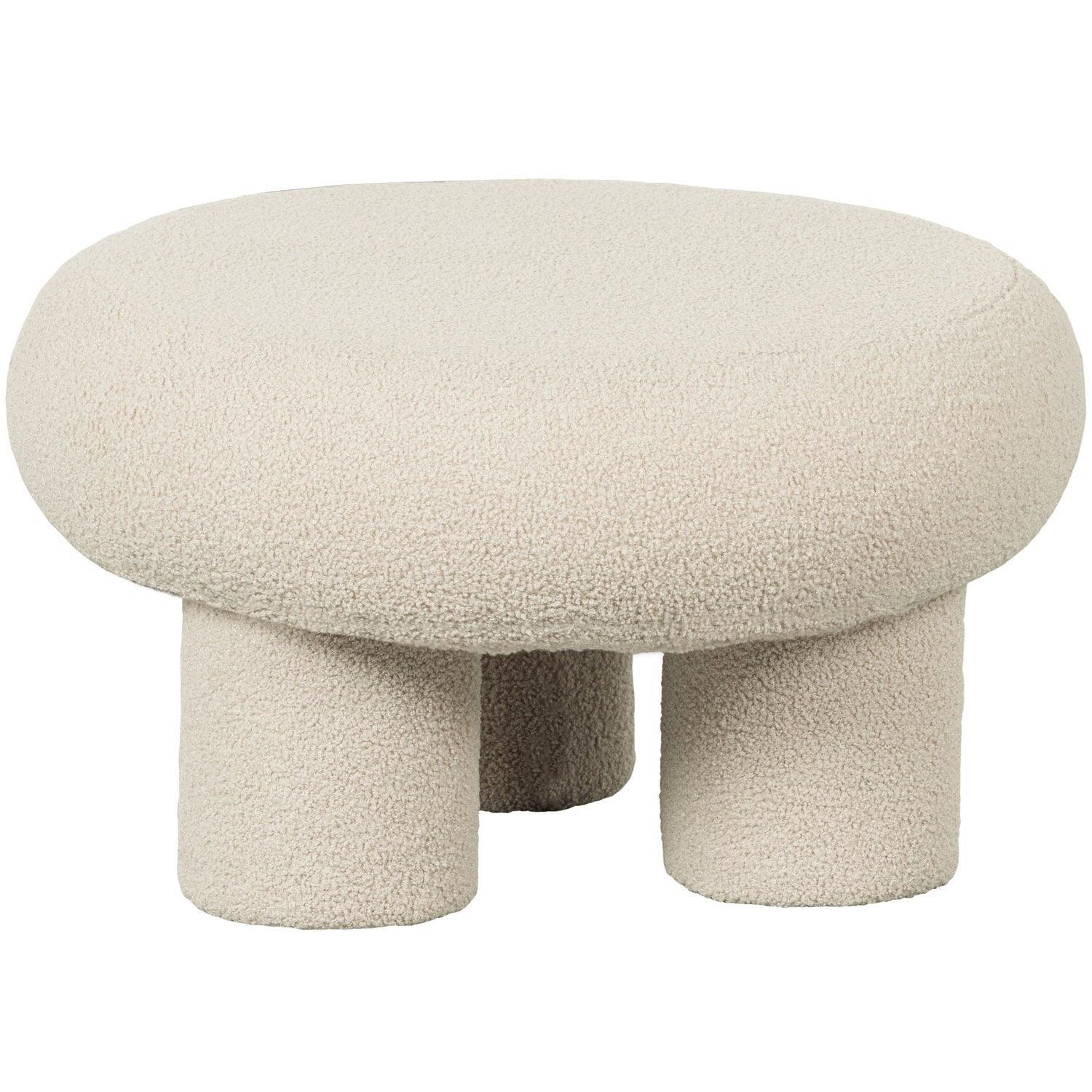 DJACE STOOL TEDDY NATURAL - PARIS14A.RO