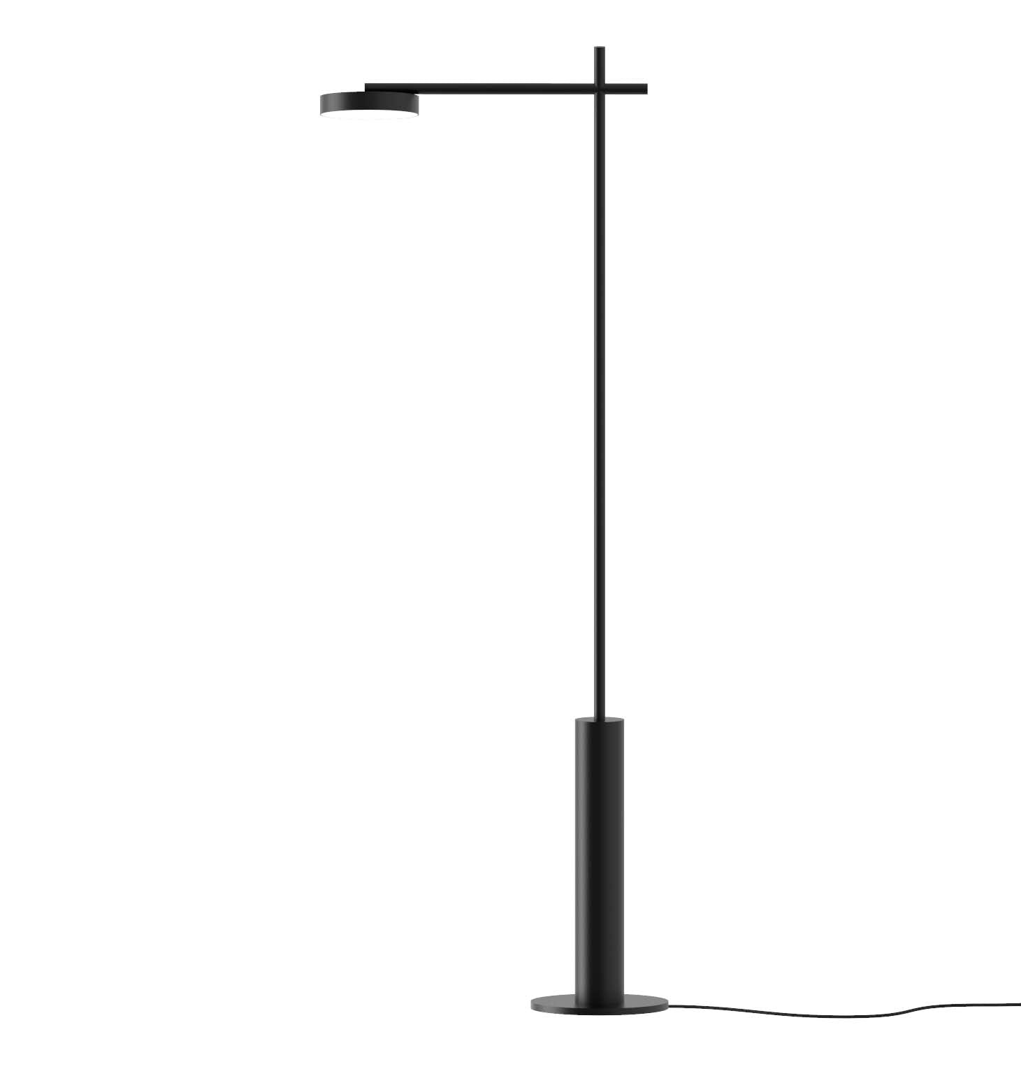 Robin lampadar Rafaela 27K | fier, aluminiu, metacrilat | Negru mat | 11.8W, 1520Lm, 2700K, 25x50x142 cm