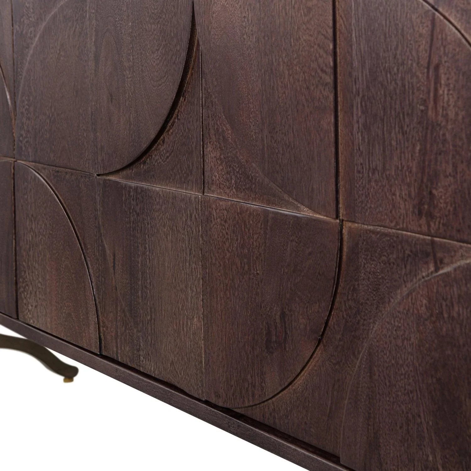 DRAW SIDEBOARD MANGO WOOD WALNUT - PARIS14A.RO