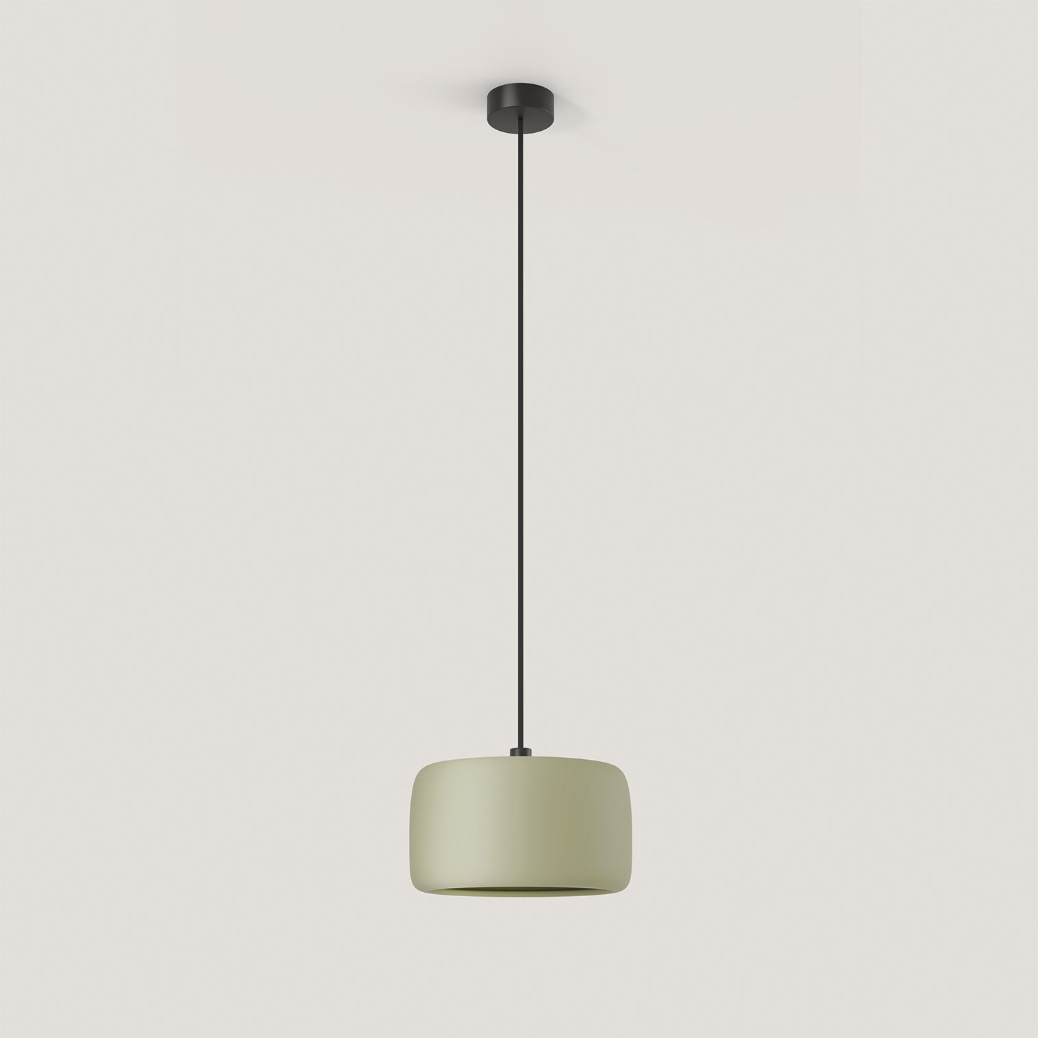 Aromas del Campo lustra suspendata Ises cu 1 lumina | Ceramica, aluminiu si marmura | Negru