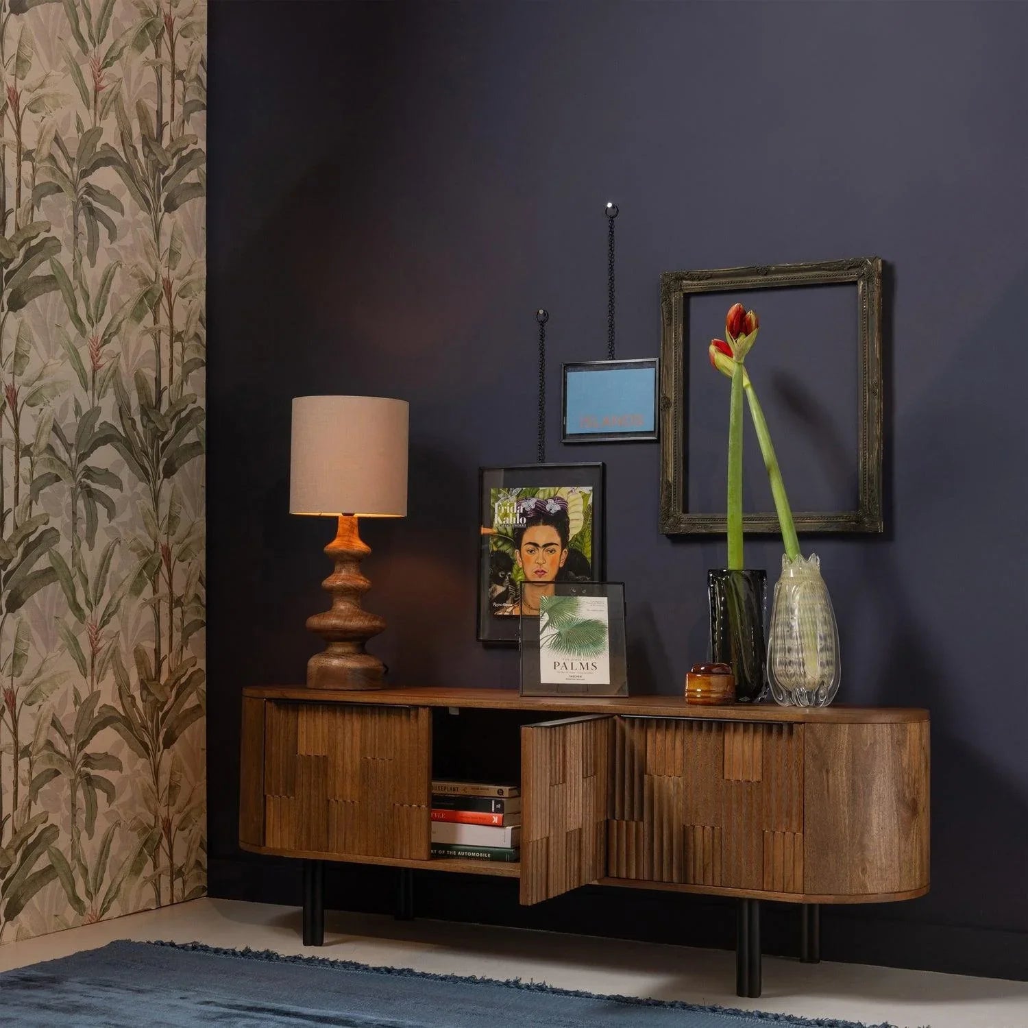 EFFORTLESS TV UNIT MANGO WOOD NATURAL - PARIS14A.RO