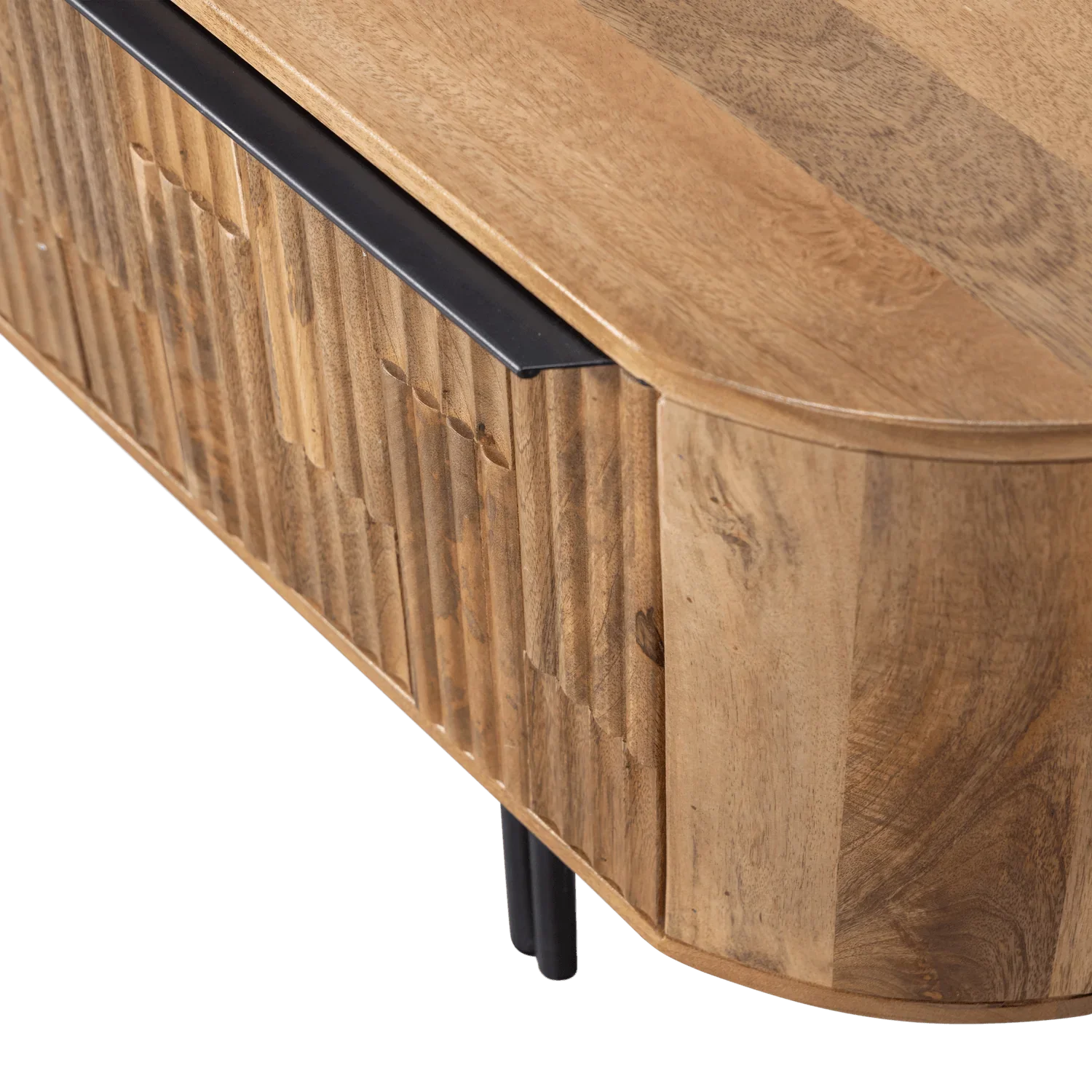 EFFORTLESS TV UNIT MANGO WOOD NATURAL - PARIS14A.RO
