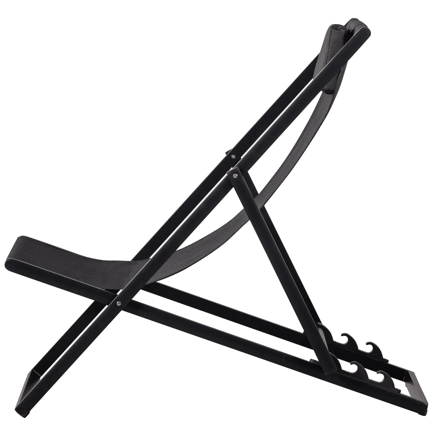 ESPER BEACH CHAIR GARDEN BLACK - PARIS14A.RO