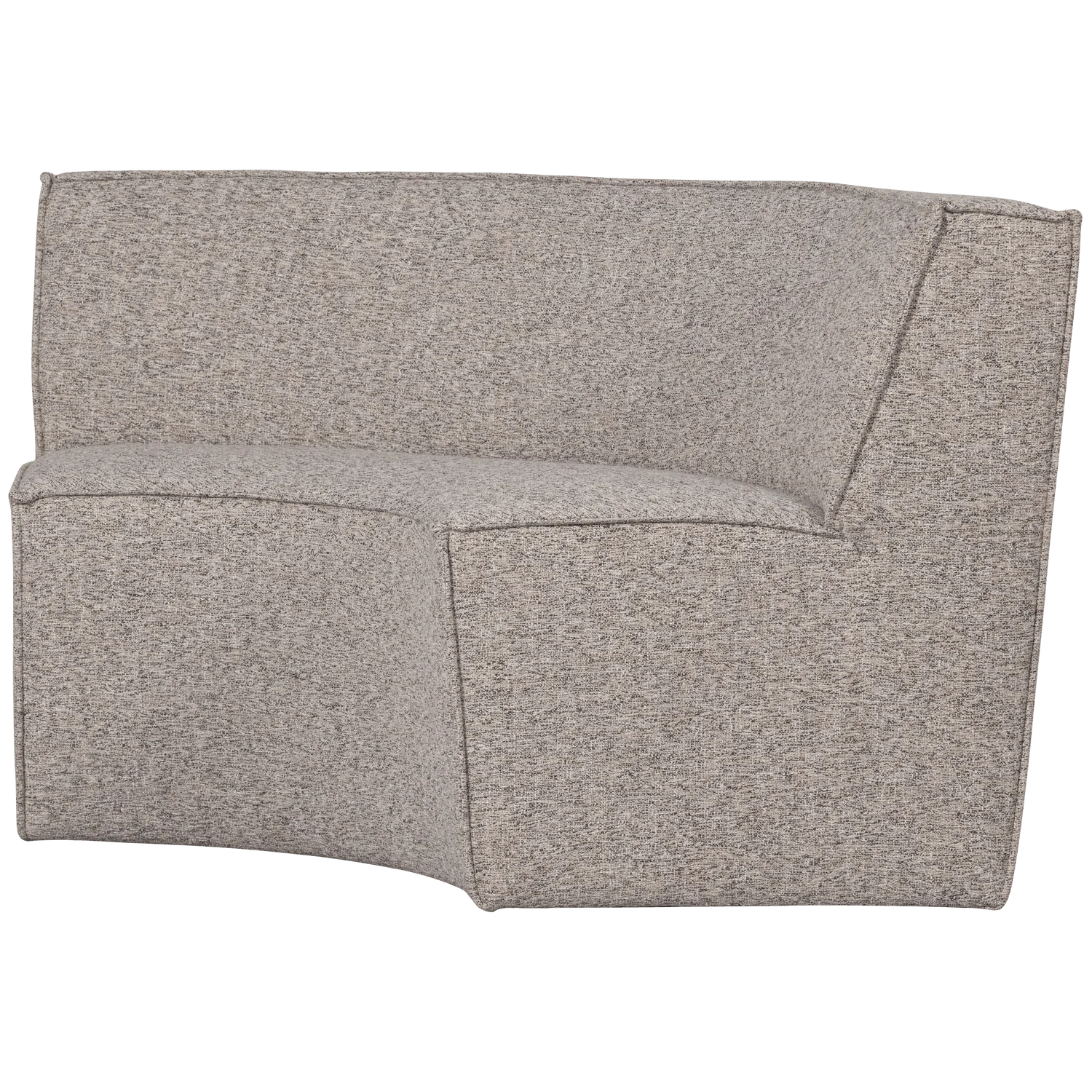 EUROPA 2-SEATER DINING BENCH WOVEN FABRIC SAND MELANGE - PARIS14A.RO