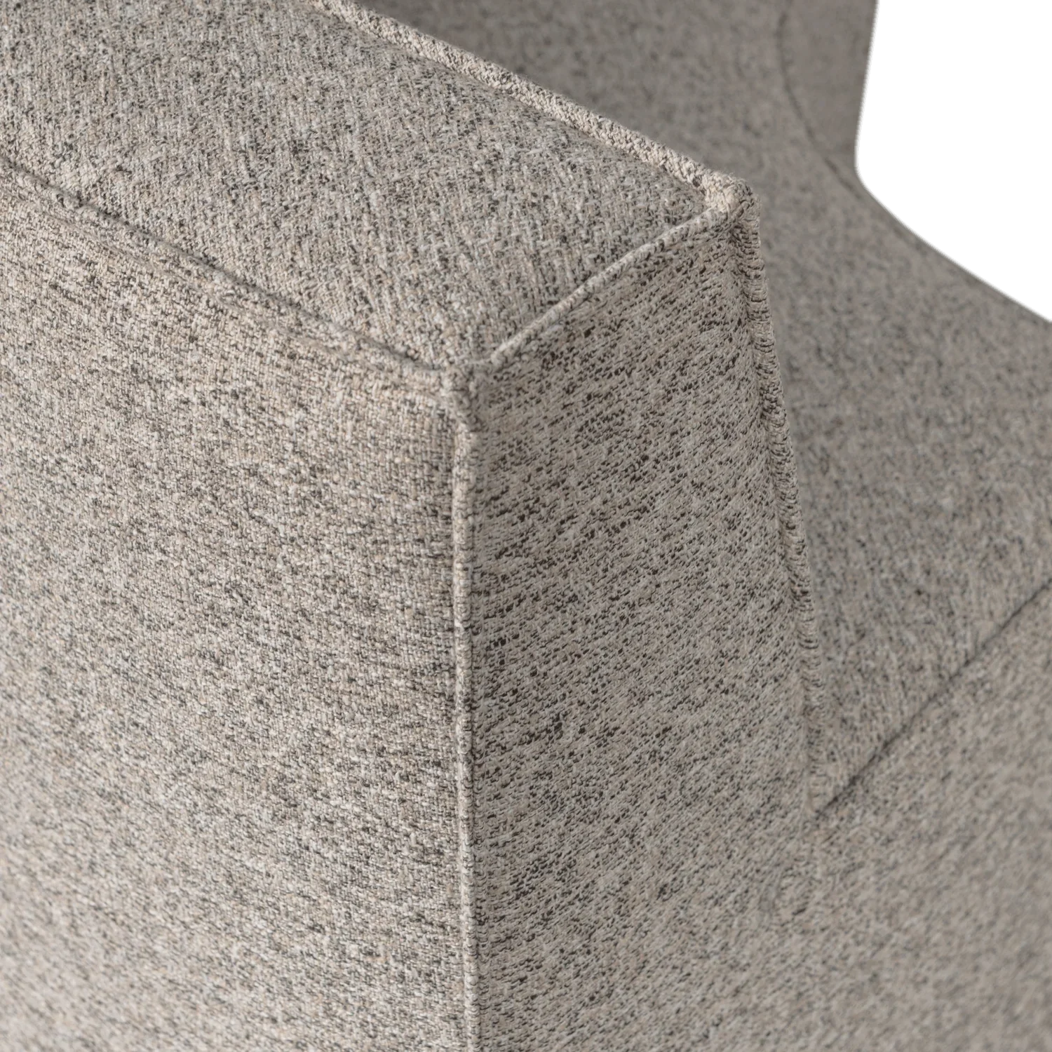 EUROPA 2-SEATER DINING BENCH WOVEN FABRIC SAND MELANGE - PARIS14A.RO