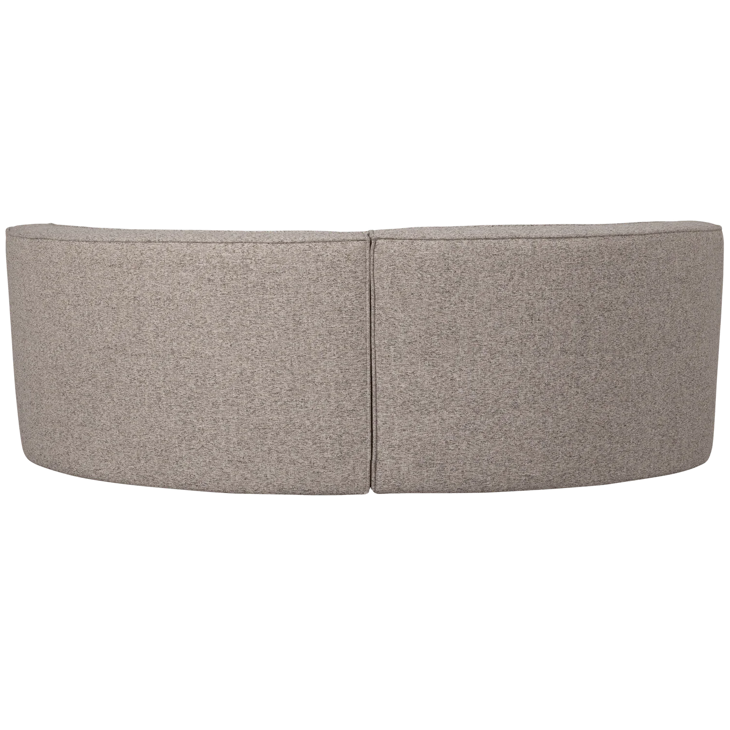 EUROPA 4-SEATER DINING BENCH WOVEN FABRIC SAND MELANGE - PARIS14A.RO