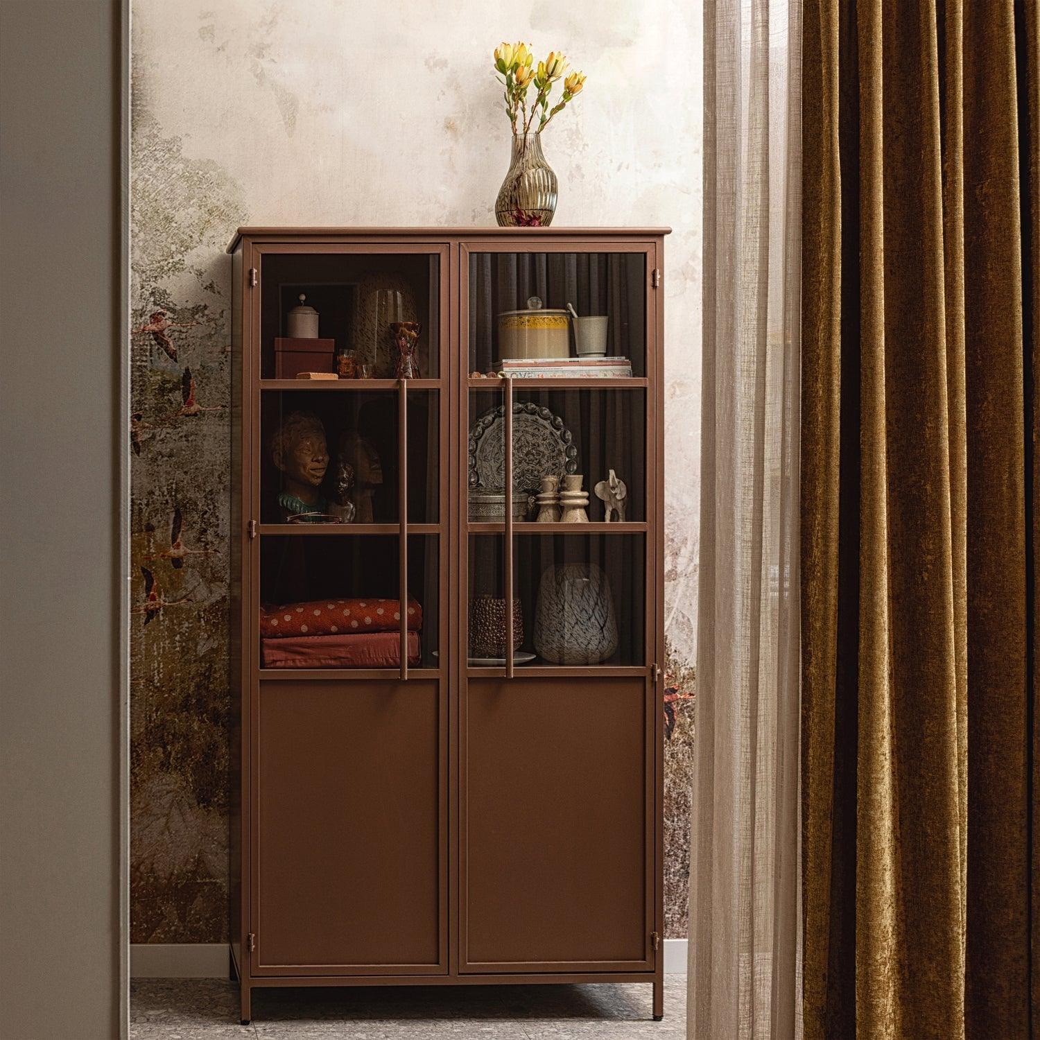 EXHIBIT CABINET METAL TAN - PARIS14A.RO
