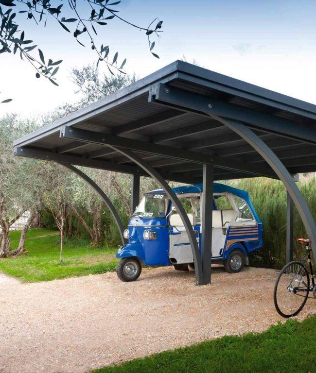 Extensie single pentru extinderea unui Carport 450 cm - Unopiù - PARIS14A.RO