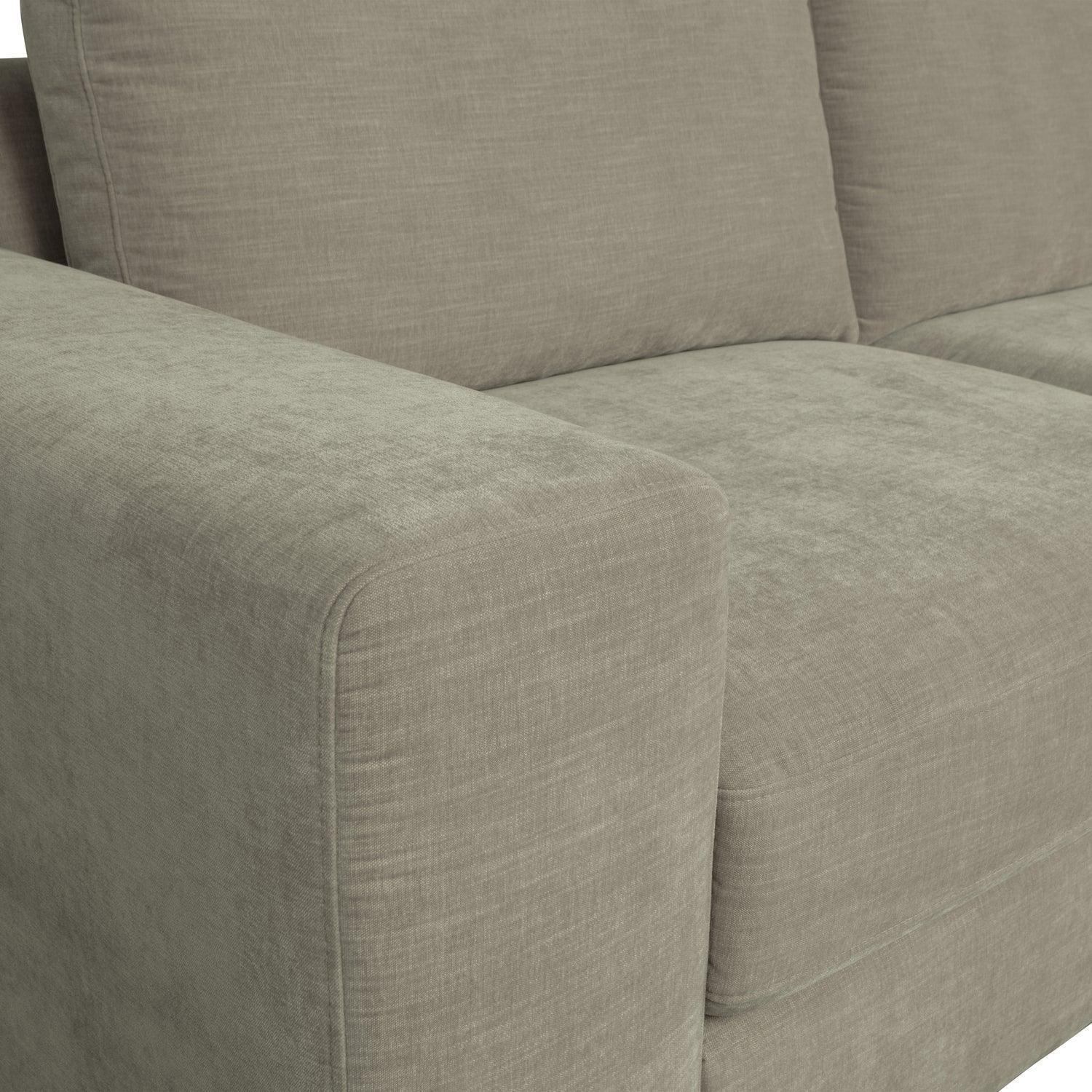 FAMILY 1-SEAT ELEMENT ARM LEFT WARM GREY - PARIS14A.RO