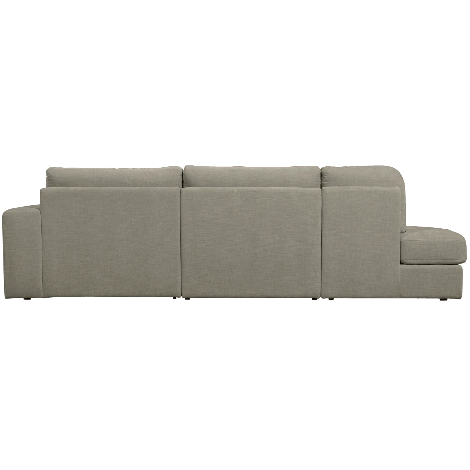 FAMILY 2,5-SEATER SOFA ROUNDED LEFT WARM GREY - PARIS14A.RO
