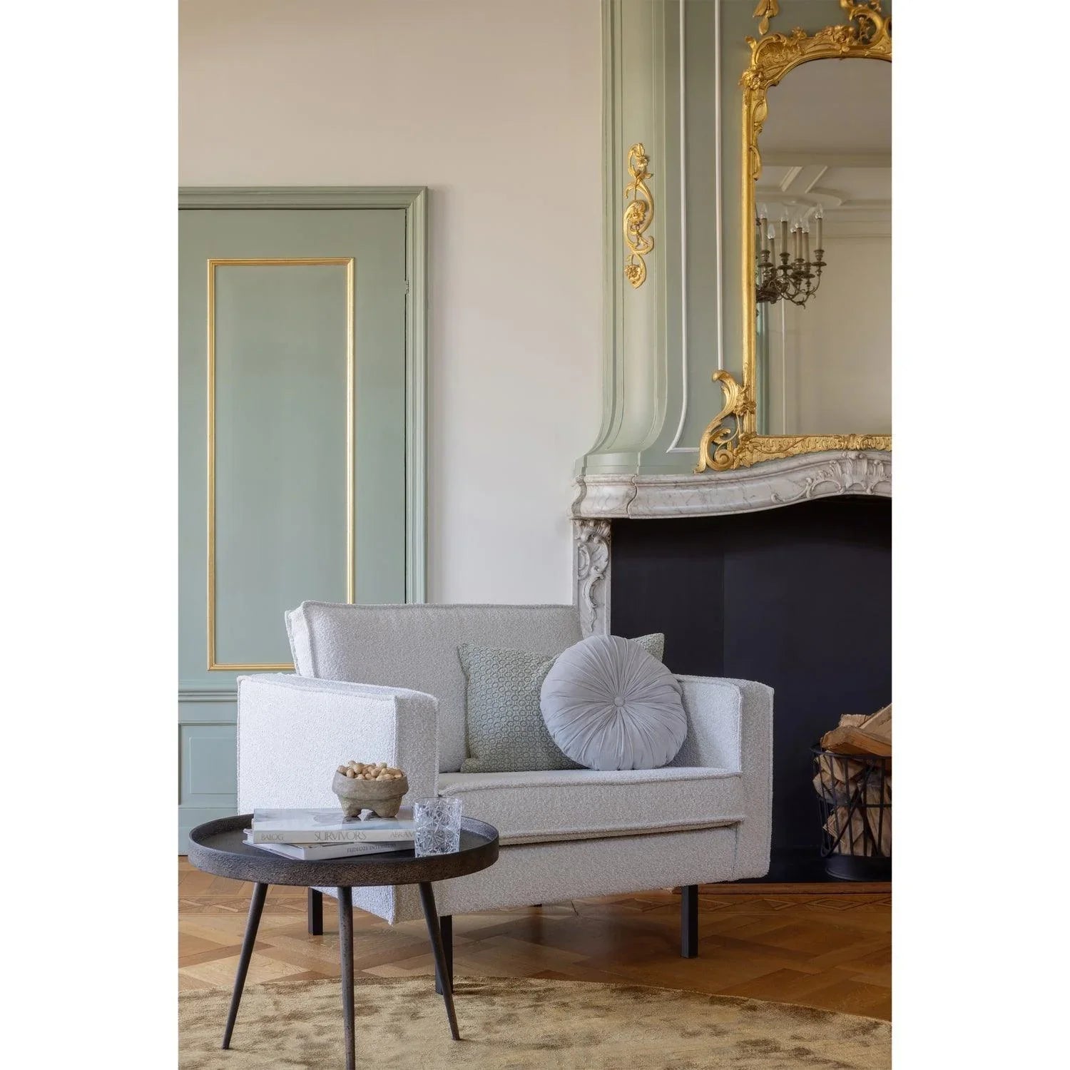 FLATTER CUSHION COTTON GRANITE 40x60CM - PARIS14A.RO