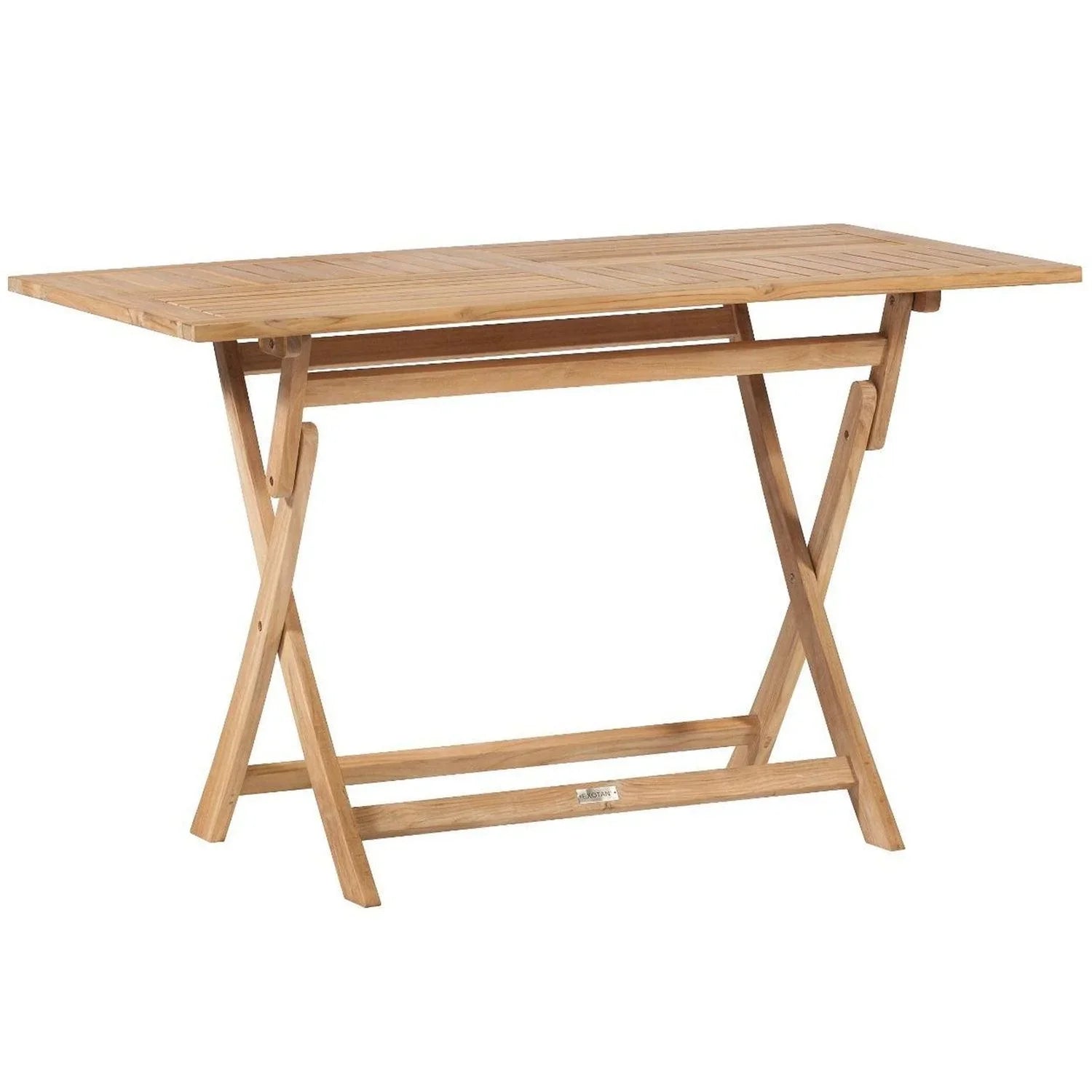 FOLDING FOLD-IN TABLE TEAK 120x70CM - PARIS14A.RO