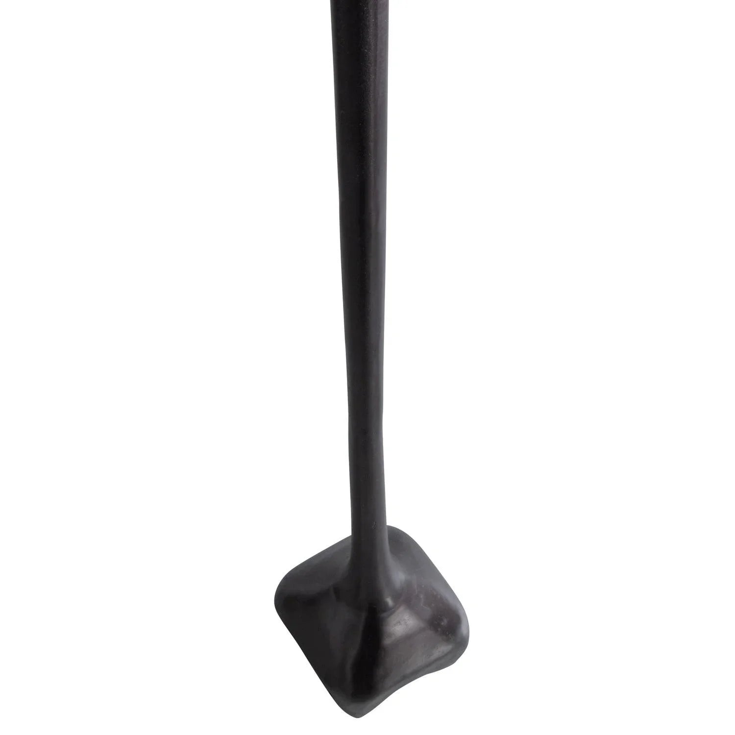 FOSS LAMPBASE ALUMINIUM ANTIQUE BLACK / BROWN - PARIS14A.RO