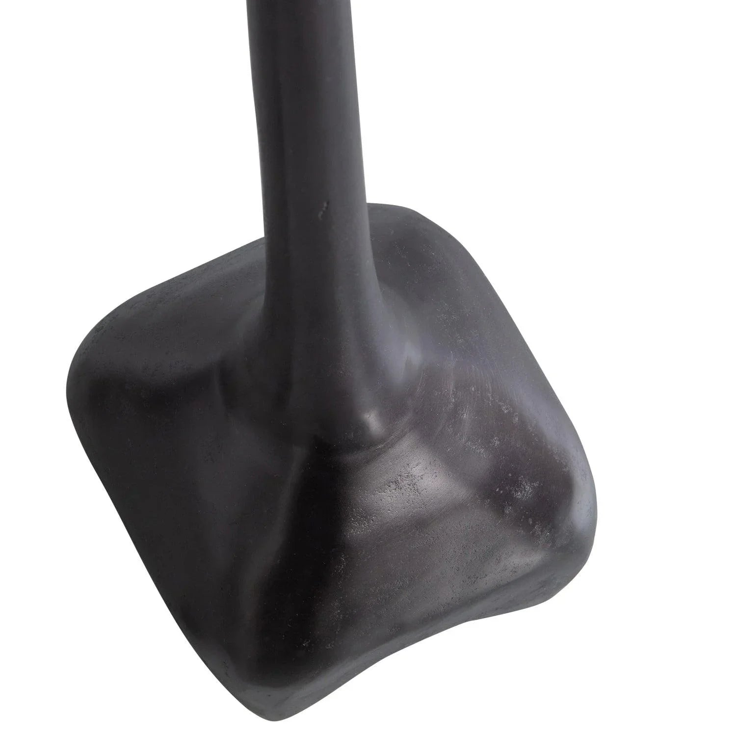 FOSS LAMPBASE ALUMINIUM ANTIQUE BLACK / BROWN - PARIS14A.RO