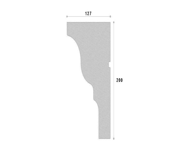 FRONTON DECORATIV NC158 - PARIS14A.RO