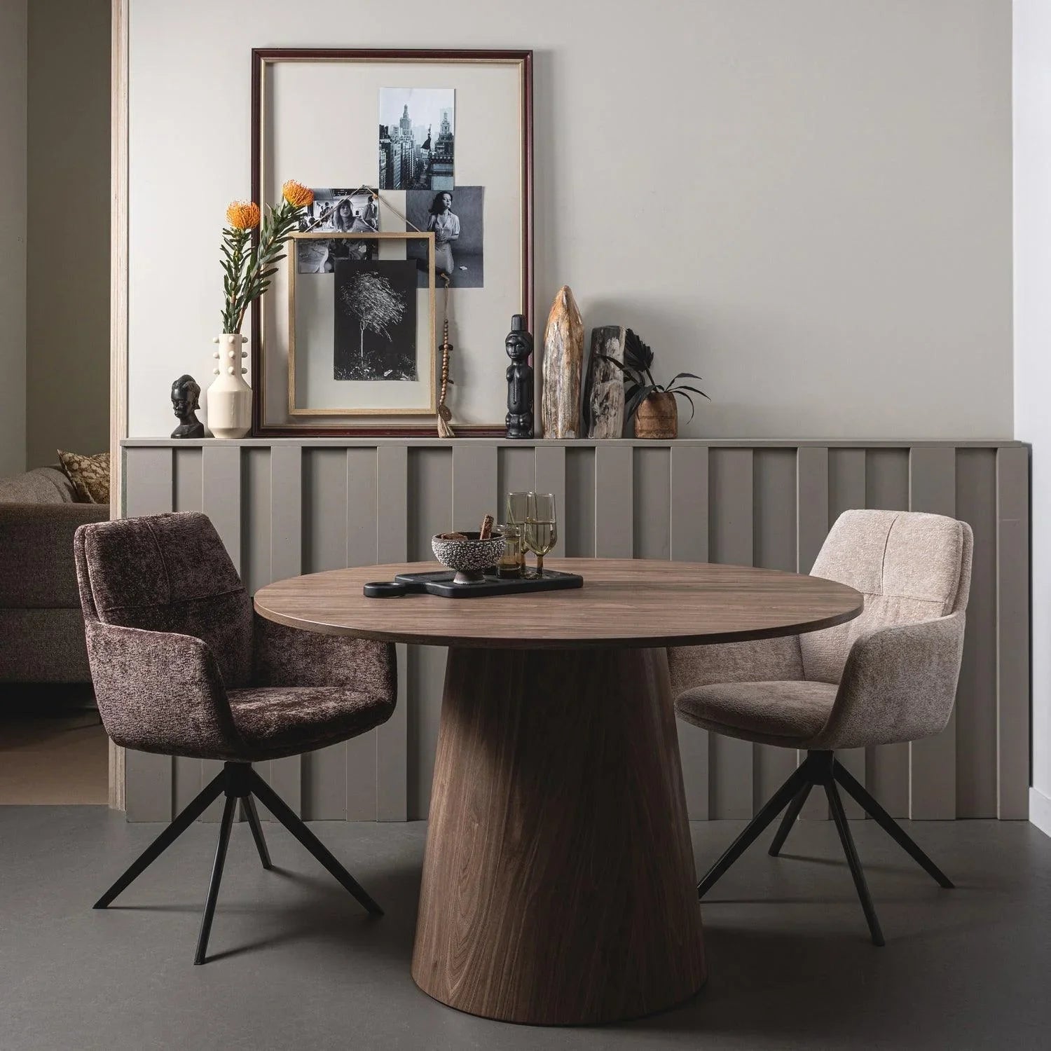GRANT DINING CHAIR COFFEE - PARIS14A.RO