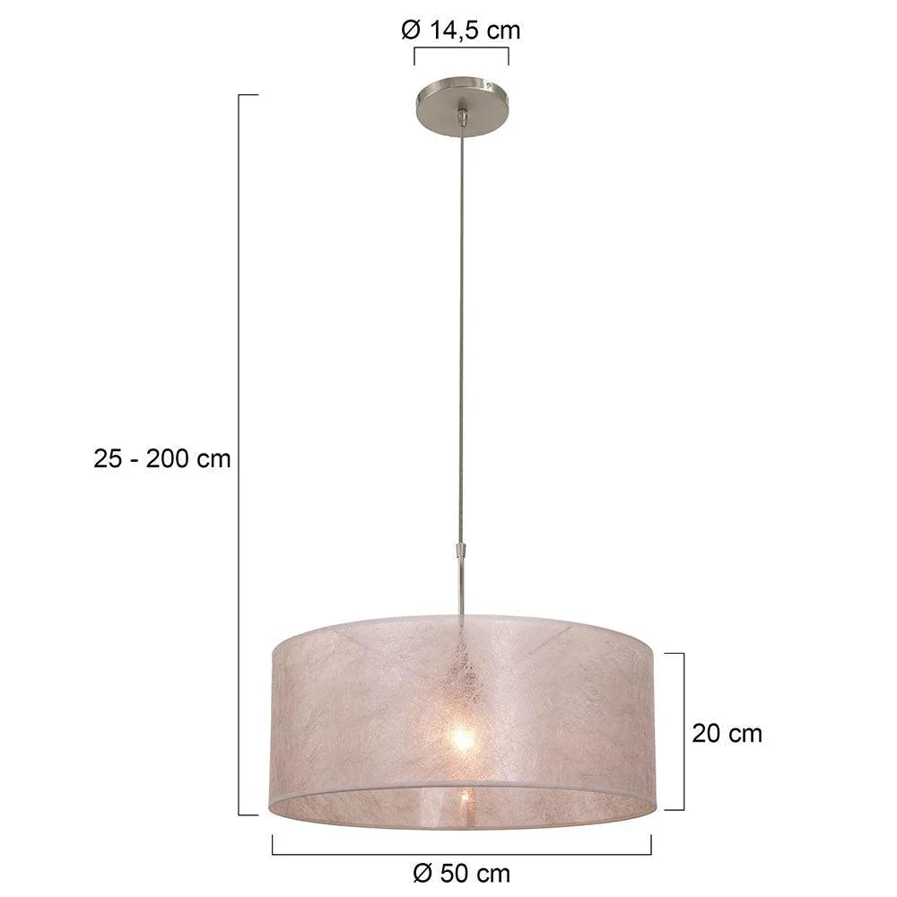 Lustra Sparkled Light 3602ST+K1066PS Staal-Sizoflor Zilver - PARIS14A.RO