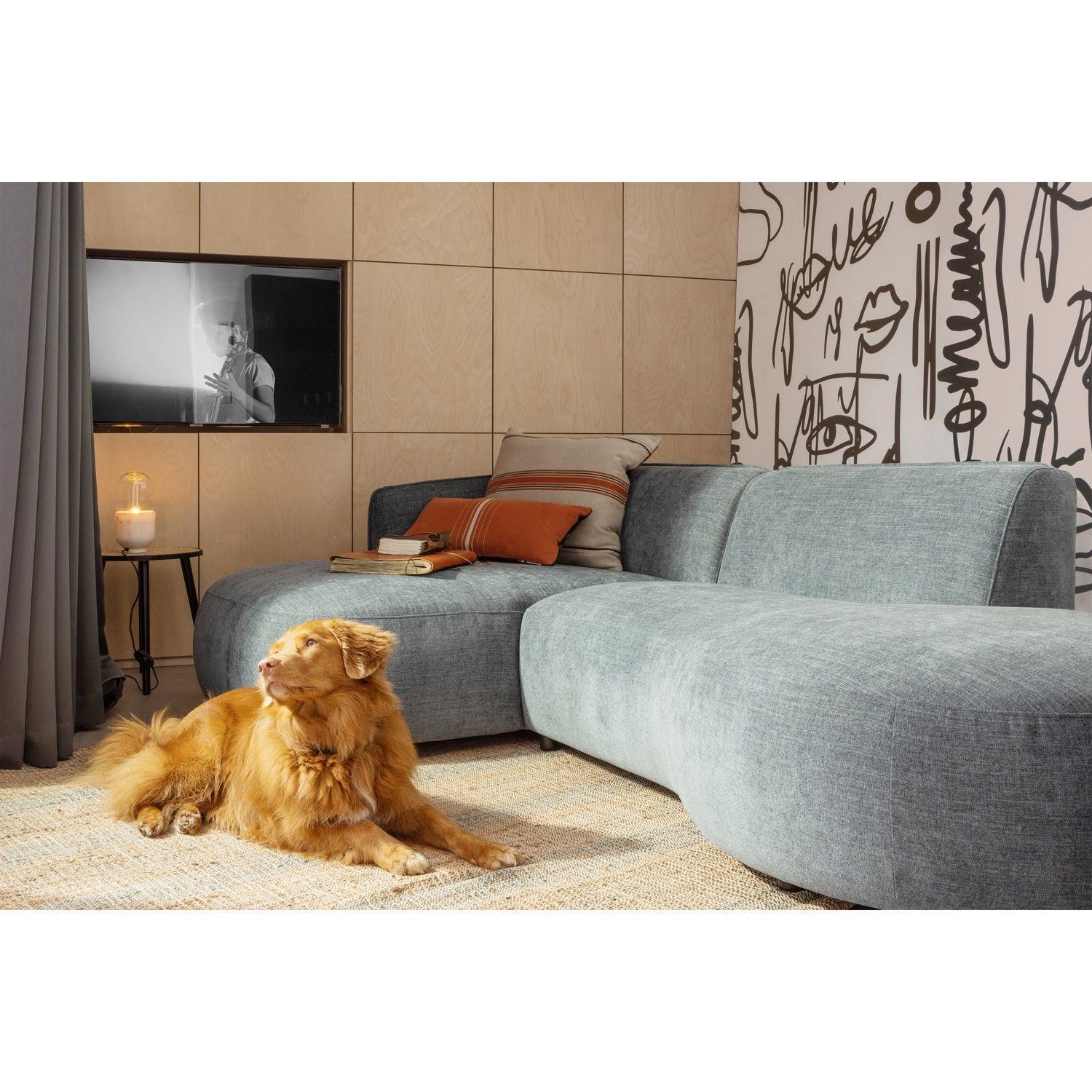 HANI STRIPED CUSHION KHAKI/BLACK 60x60CM - PARIS14A.RO