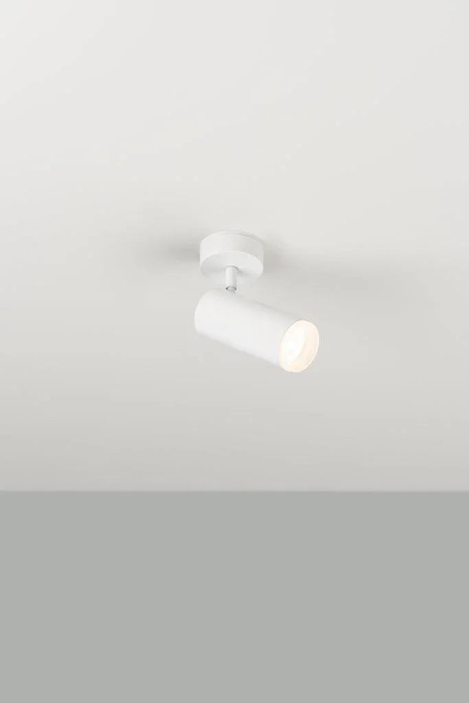 Haul 55 Lampa perete/tavan H.9 cm Led DOB alb texturat - PARIS14A.RO