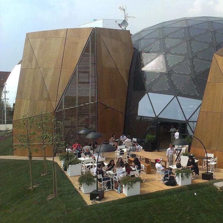 Heatsail Dome Încălzitor de Terasă Electric cu Lampa LED - Negru - PARIS14A.RO