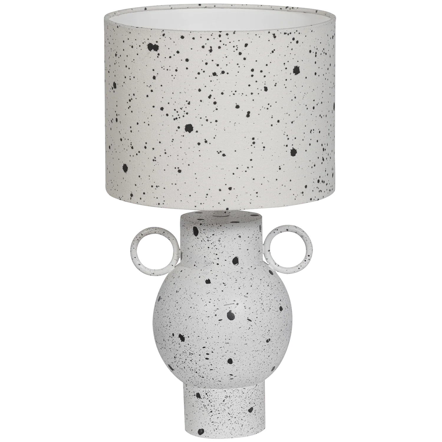 HOED TABLE LAMP METAL WHITE/BLACK - PARIS14A.RO