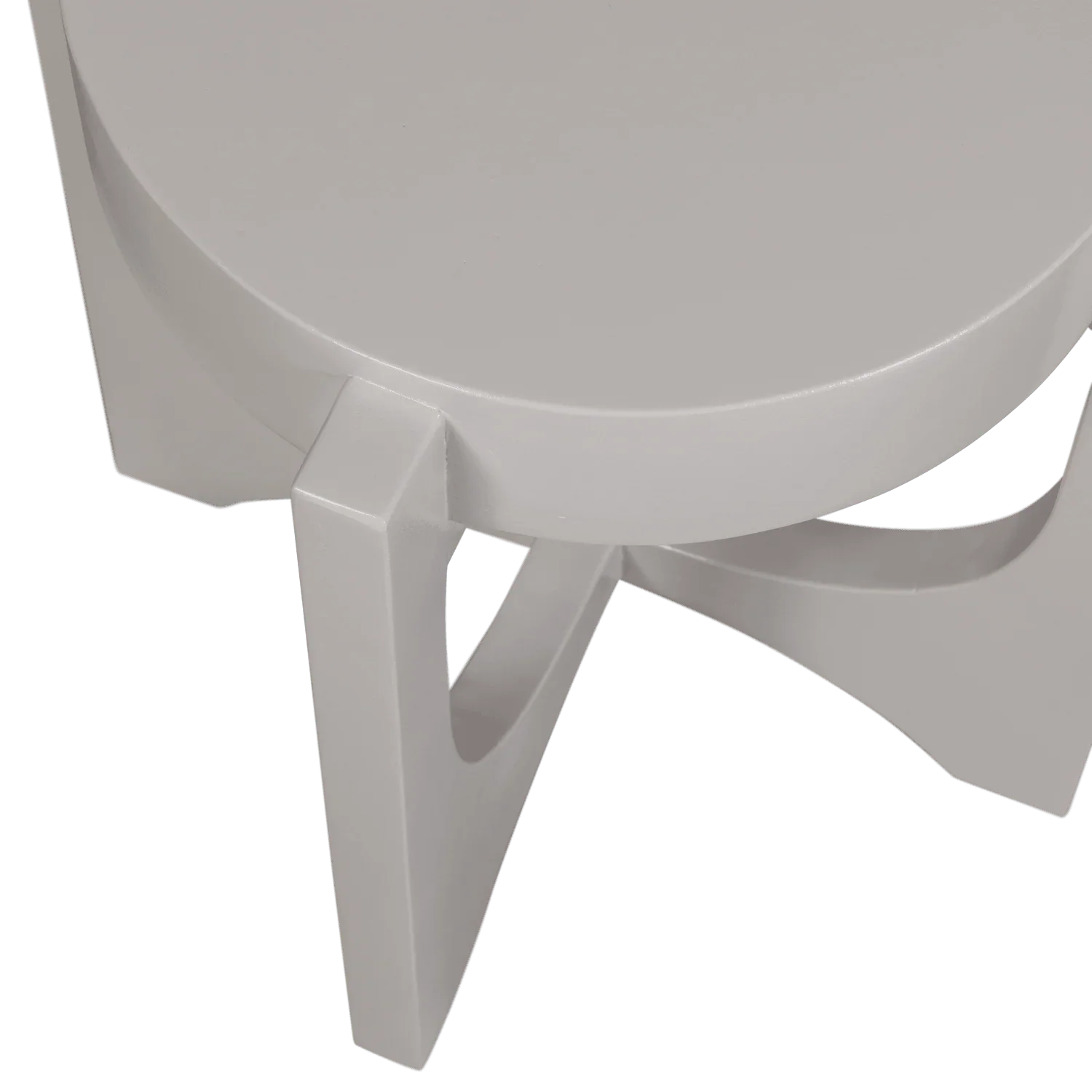 HOLD UP COFFEE TABLE MANGO WOOD WARM GREY 41x35CM - PARIS14A.RO