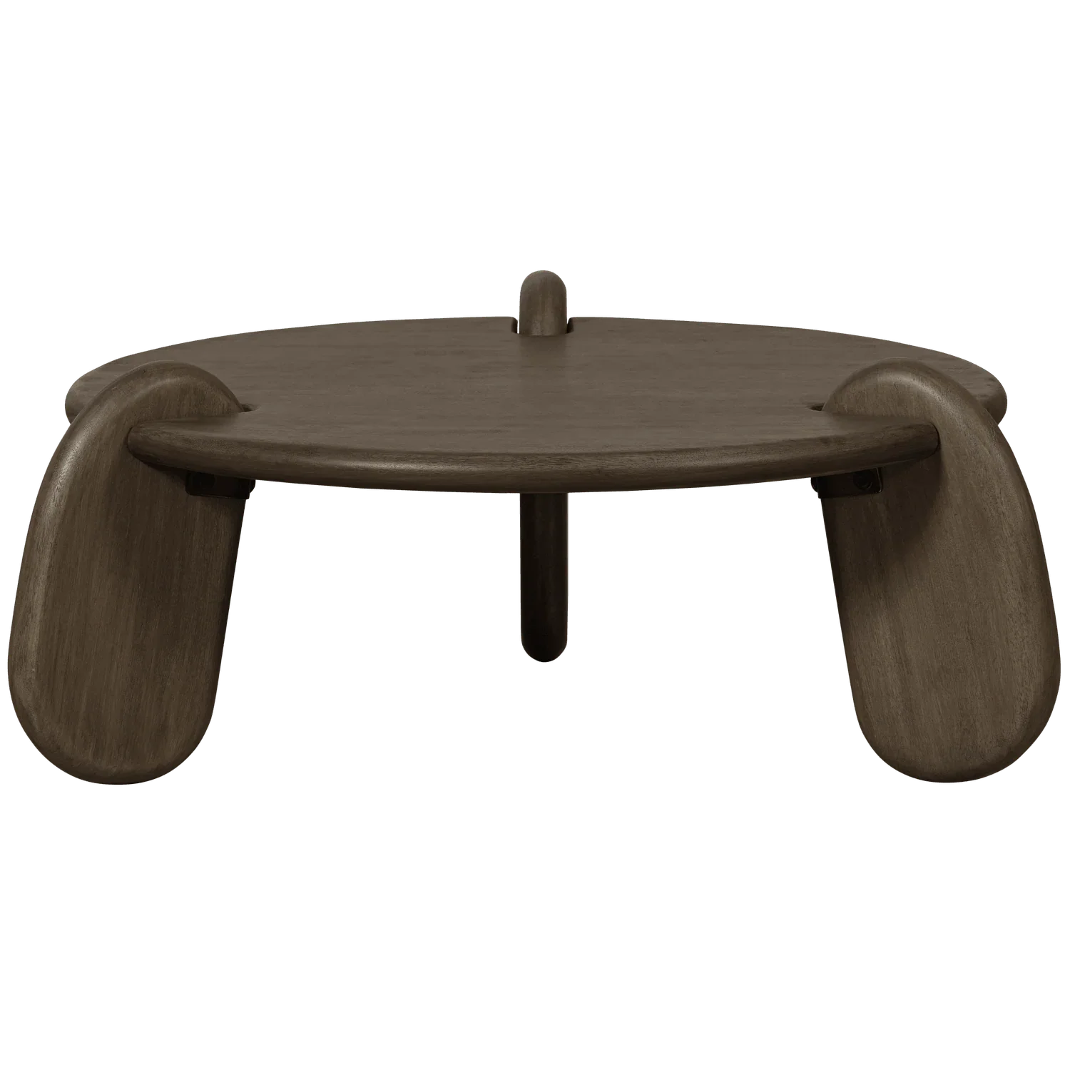 IMBUE COFFEE TABLE MANGO WOOD WALNUT - PARIS14A.RO