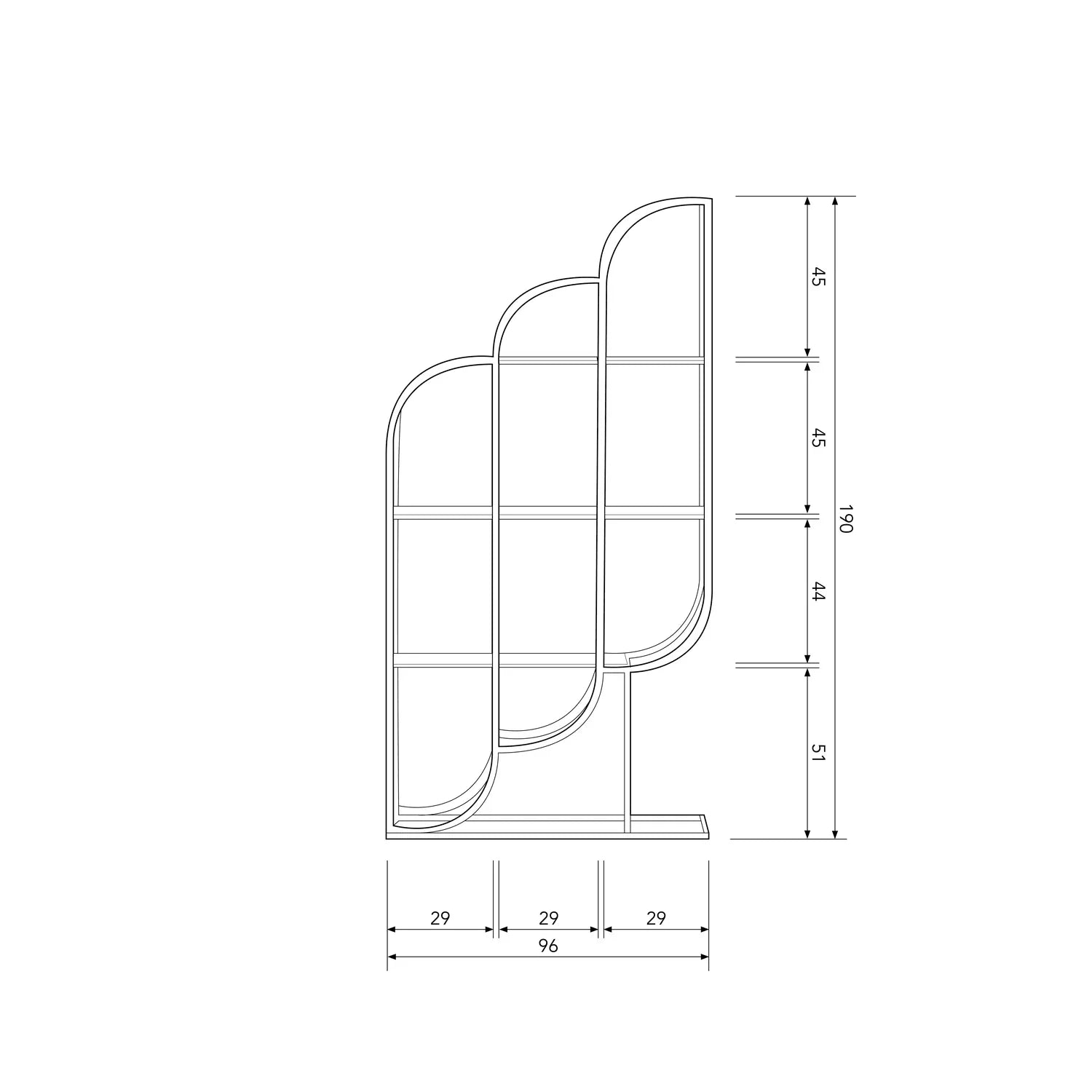 INTENSE WALL CABINET METAL ANTIQUE BRASS 96CM - PARIS14A.RO