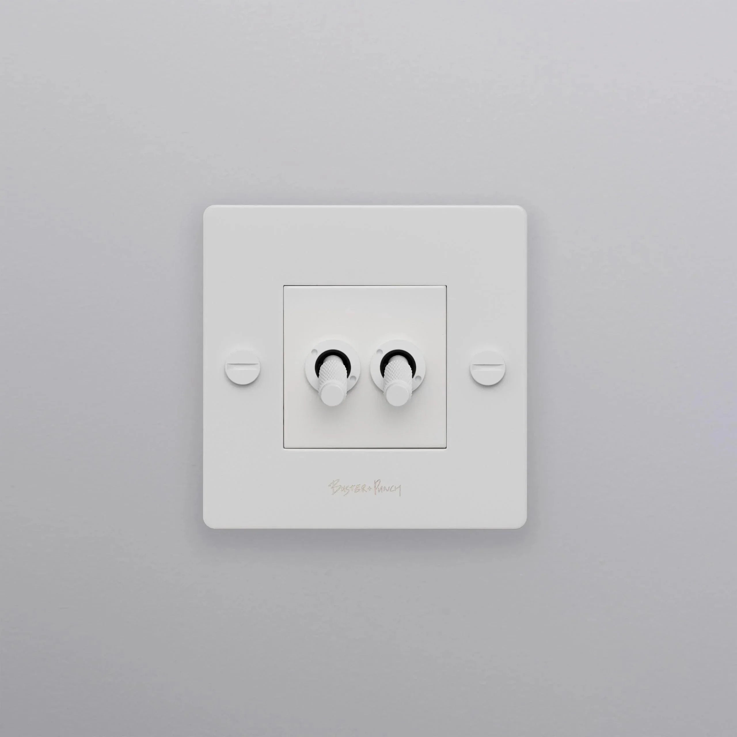 Intrerupator dublu 1G retractiv - Buster & Punch - PARIS14A.RO