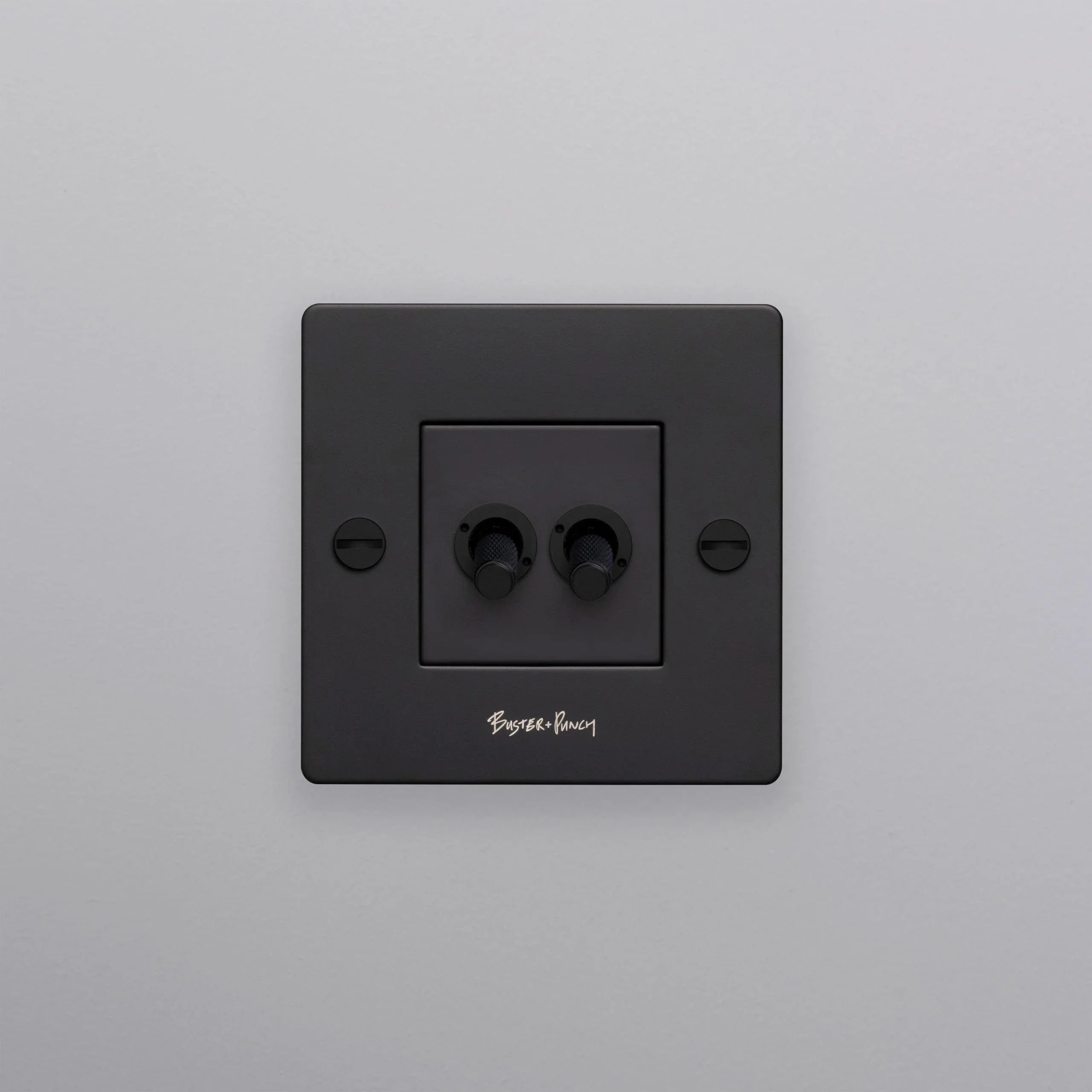 Intrerupator dublu 1G retractiv - Buster & Punch - PARIS14A.RO