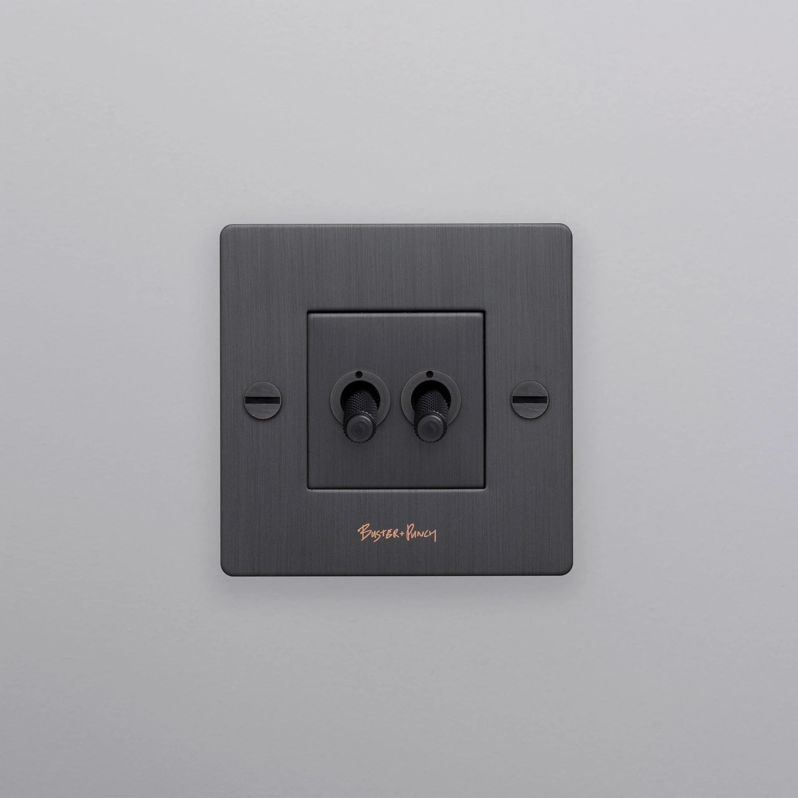 Intrerupator dublu 1G retractiv - Buster & Punch - PARIS14A.RO