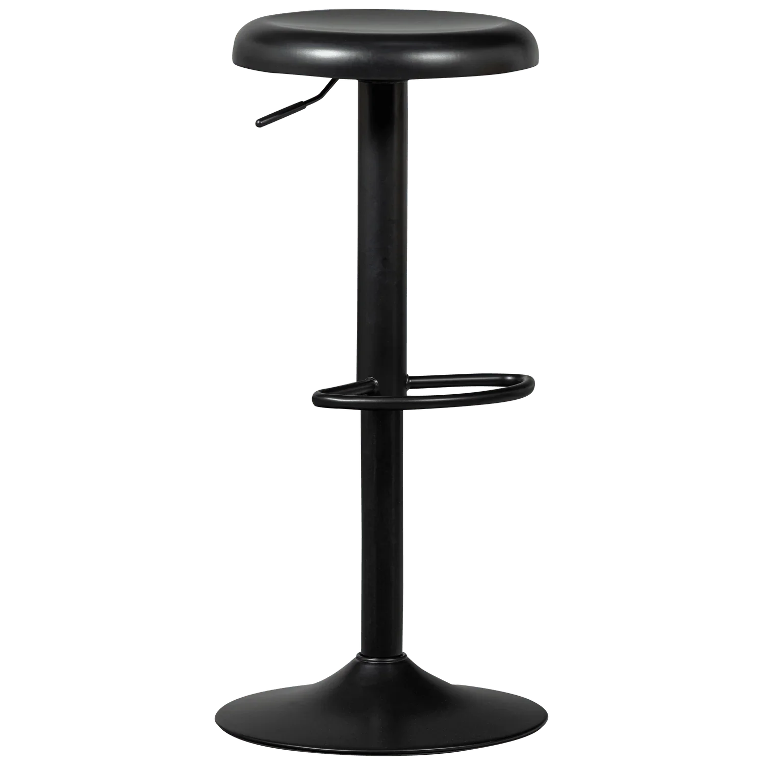 ISAAC BAR STOOL METAL BLACK - PARIS14A.RO