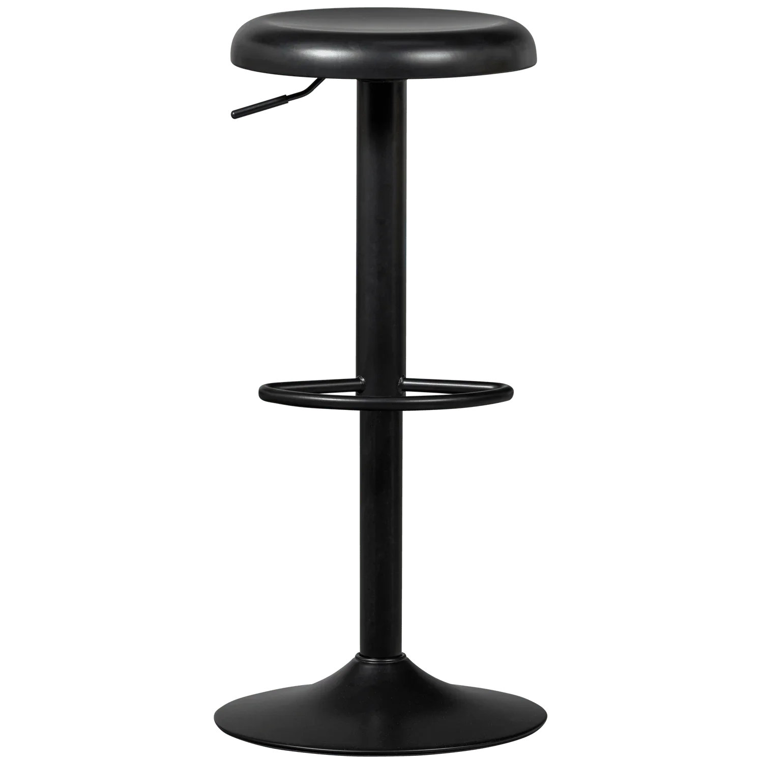 ISAAC BAR STOOL METAL BLACK - PARIS14A.RO